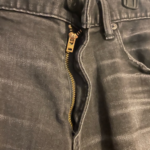 Moussy Vintage Black Jeans Size 31 - Picture 5 of 6